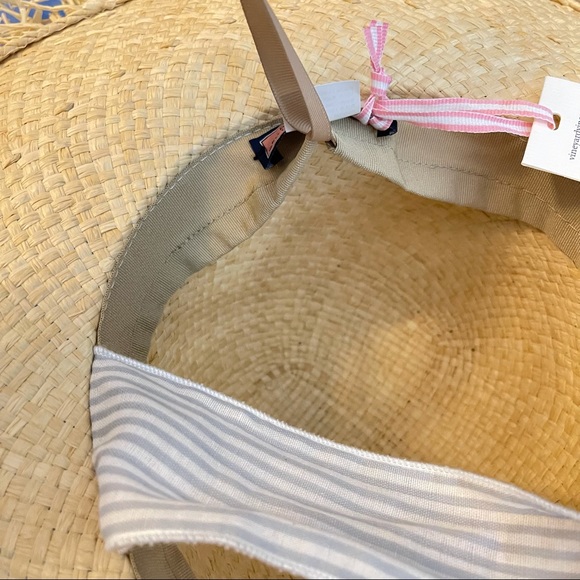 Vineyard Vines Scarf Tied Fringe Sunhat main image 9